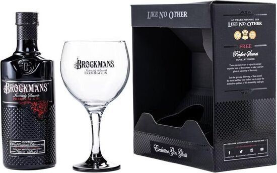 Brockmans 70cl Gift Pack + 1 Glass